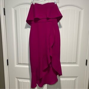 Xscape strapless dress